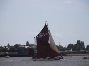 Decima in Pin Mill Match. Photo By Dave Brooks