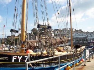 Brixham, Our Daddy, the last Looe lugger